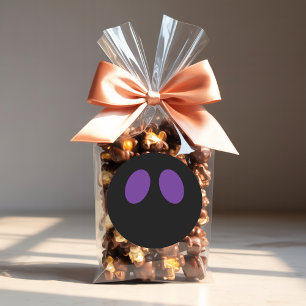 かわいいエイリアンの目 ハロウィンパーティーのお菓子ステッカー ラウンドシール