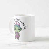 かわいいエイリアンナース コーヒーマグカップ (正面左)