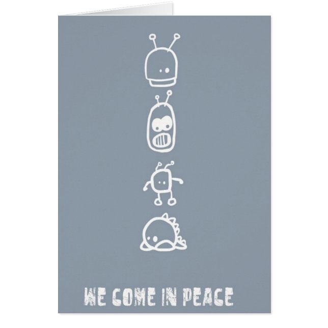 かわいいエイリアン (正面)