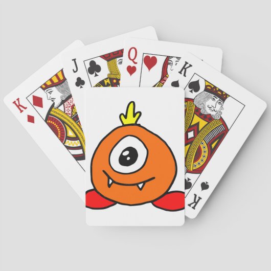 かわいいエイリアン トランプ (裏面)