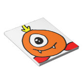 かわいいエイリアン ノートパッド (アングル)