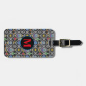 かわいいエイリアン ラゲッジタグ (正面横)