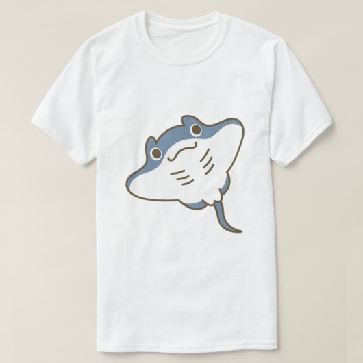 かわいいエイ Tシャツ (デザイン正面)