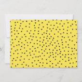 かわいいエキゾチックな夏のビーチ結婚式感謝してい サンキューカード (裏面)