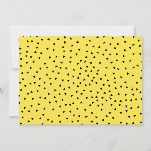 かわいいエキゾチックな夏のビーチ結婚式感謝してい サンキューカード (裏面)