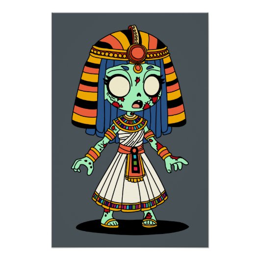 かわいいエジプト人ゾンビ ポスター (正面)