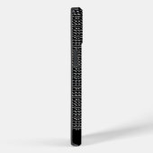 かわいいエスニックの白黒パターン Case-Mate iPhoneケース (裏面 / 右)