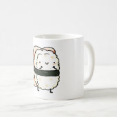 かわいいエビ寿司 コーヒーマグカップ (正面右)