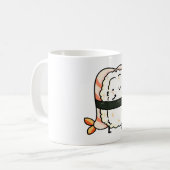 かわいいエビ寿司 コーヒーマグカップ (正面左)