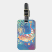 かわいいエビ ラゲッジタグ (正面縦)