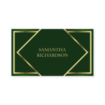 かわいいエメモダンラルドグリーンと金ゴールドプロフェッショナル