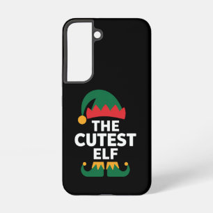かわいいエルフのマッチングファミリー クリスマス SAMSUNG GALAXY S22ケース