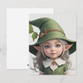 かわいいエルベン魔女 シーズンカード (正面/裏面)