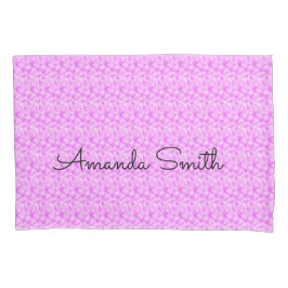 かわいいエレガントとピンク 枕カバー