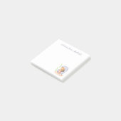 かわいいエレガントな貝殻の人魚 ポストイット (アングル)