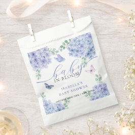 かわいいエレガントアジサイフローラガーデンベイビーシャワー フェイバーバッグ