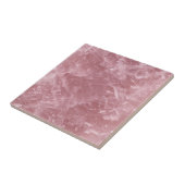 かわいいエレガントトレンディーベビーピンクローズクォーツクリスタル タイル (側面)