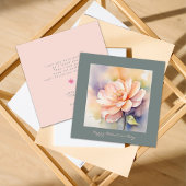 かわいいエレガントバラシックなバレンタインデー 招待状