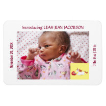 かわいいエレガント新生児ユニコーン誕生のお知らせ