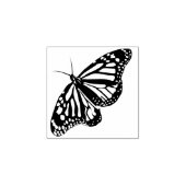 かわいいエレガント蝶の動物愛護師 ラバースタンプ (インプリント)