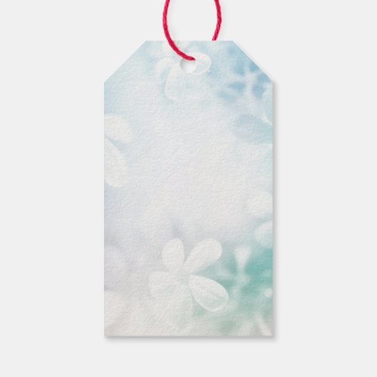 かわいいエレファントバイクサファリジャングルバースデーパーティー ギフトタグ (裏面)