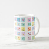 かわいいエレメントのカップ コーヒーマグカップ (正面右)