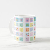 かわいいエレメントのカップ コーヒーマグカップ (正面左)