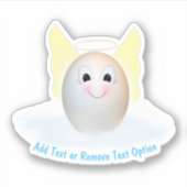 かわいいエンジェルエッグ シール (正面)