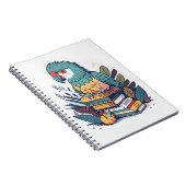 かわいいオウム1 ノートブック (右側)