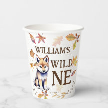 かわいいオオカミのカブワイルドワンウッドランバースデーパーティー