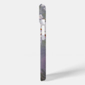 かわいいオオカミ子犬のくんくんかぐ花の花 Case-Mate iPhoneケース (裏面 / 左)