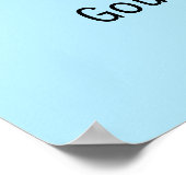 かわいいオクトーバーフェストブラトゥルスト ポスター (角)