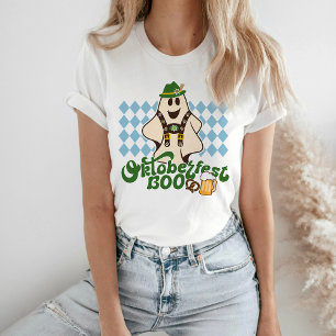 かわいいオクトーバーフェスト幽霊不気味シーズンハロウィーンT-S Tシャツ