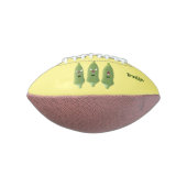 かわいいオクラ野菜の漫画 アメリカンフットボール (回転90)