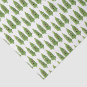 かわいいオクラ野菜の漫画 薄葉紙 (詳細)