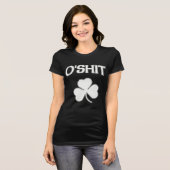 かわいいオシドアイリッシュおもしろいセントパトリック Tシャツ (正面フル)