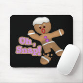 かわいいオスナックジンジャーブレッドマンクッキー マウスパッド (マウス)