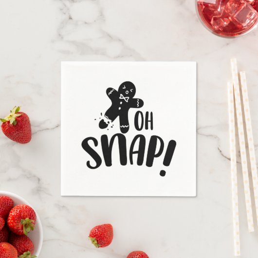 かわいいオスナップレスクリスマス スタンダードカクテルナプキン (インサイチュ)