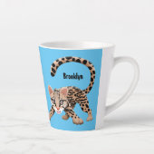 かわいいオセロアニメイラストレーション カフェラテマグ (右)