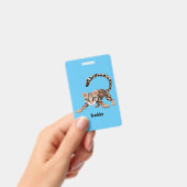 かわいいオセロアニメイラストレーション バッジ (手持ち)