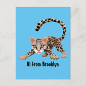 かわいいオセロアニメイラストレーション ポストカード (正面)