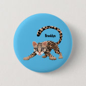 かわいいオセロアニメイラストレーション 缶バッジ (正面)