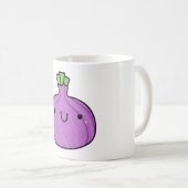 かわいいオニオン コーヒーマグカップ (正面右)