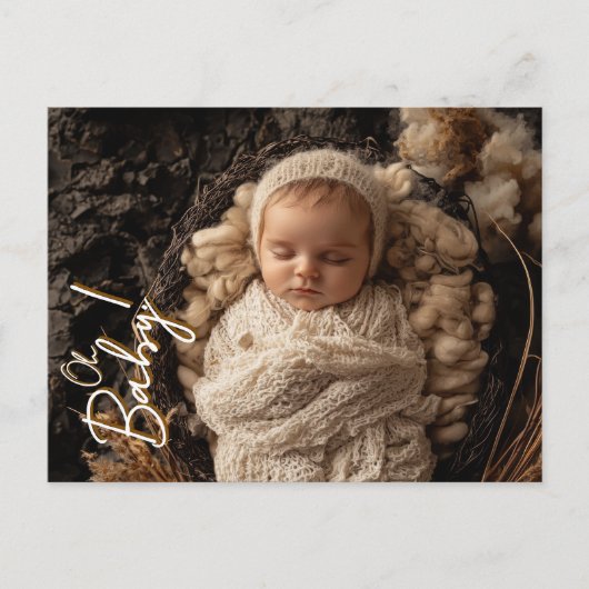 かわいいオベビー!ニュートラルポストカード ポストカード (正面)