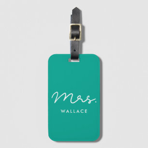 かわいいオリジナルのMrs ラゲッジタグ