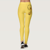 かわいいオリジナルスケッチ中国のタイガー新年L4 レギンス (裏面)