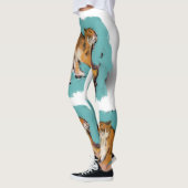 かわいいオリジナルスケッチ中国のタイガー新年L4 レギンス (左)