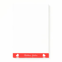 かわいいオリジナルテキストポストイットメモ 4 x 6インチ