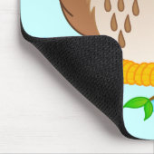 かわいいオリビアVonHootの漫画のマウスパッド マウスパッド (コーナー)