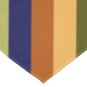 かわいいオリーブセージ海軍のストライプ大きなテーブルクロス テーブルクロス (アングル)